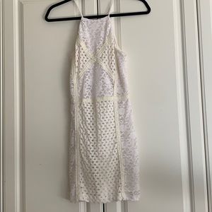 White/ Cream Bodycon Dress